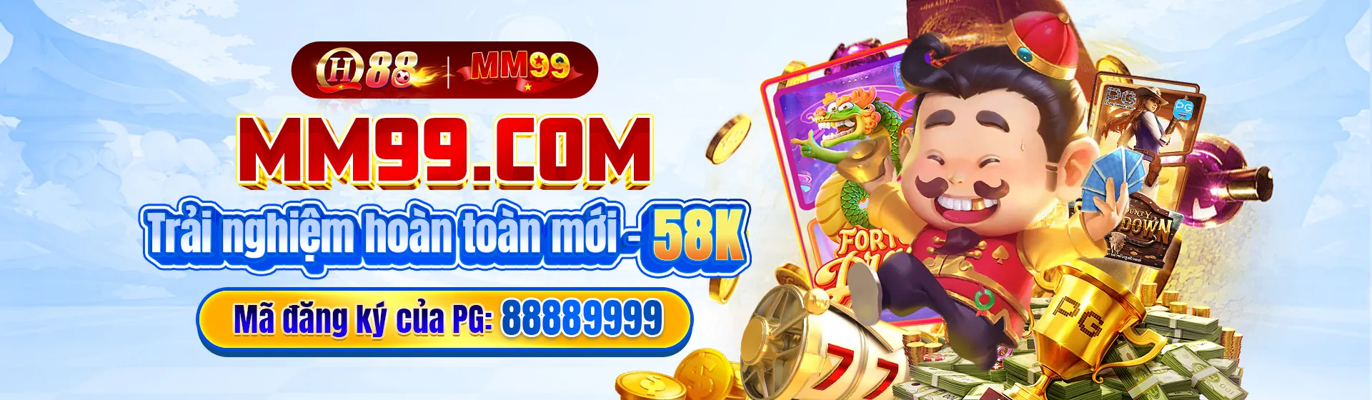 Banner khuyến mãi hp88 2026, các trò chơi cá cược sôi động